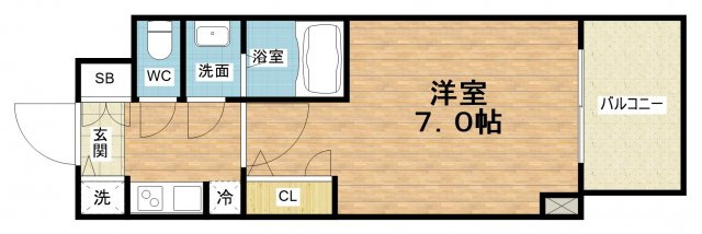【間取り】 | S-RESIDENCE福島Alovita