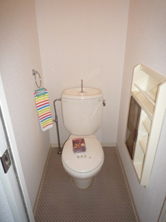 【トイレ】 | ディアス羽原　Ａ | 落ち着いた色調のトイレです