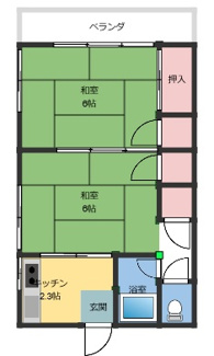 【外観】 | 服部ハイツ