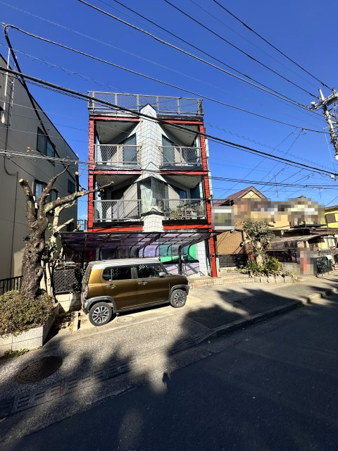 清瀬市野塩４丁目　中古住宅の前面道路含む現地写真