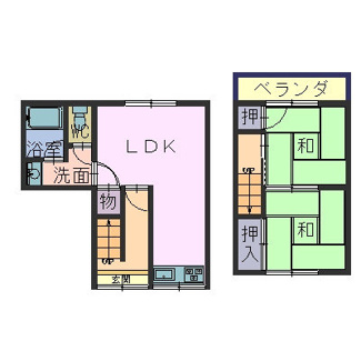 【間取り】 | 上田住宅　北棟