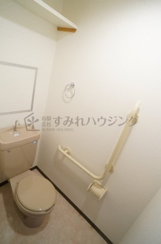 ベルデュール宝塚のトイレ|参考、同建物・同間取りの号室