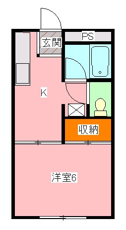 パストラルハウスＣ棟の間取り