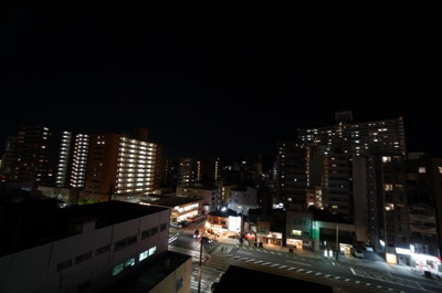 【展望】 | シティー横川（リノベ済） | 現地（2022年10月29日20：30頃）撮影