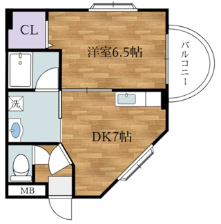 【間取り】 | ベルシャンテ西明石Ⅰ
