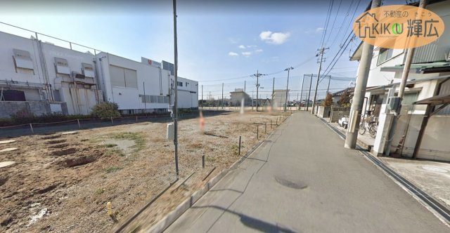 【前面道路含む現地写真】 | 高砂市末広町（全5区画）1号地　土地
