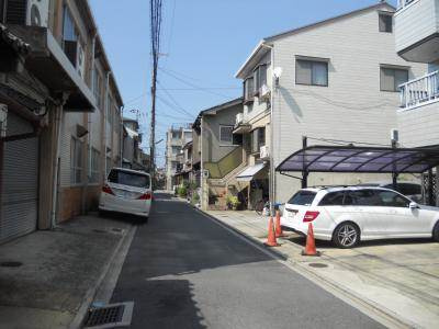 パレスノースビレッジの周辺|前面道路