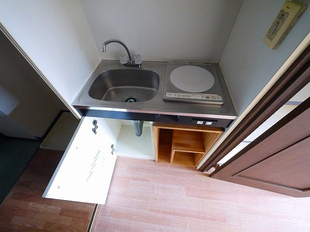 シティパレスやすらぎの道Ｐ５のキッチン|きれいなキッチンです