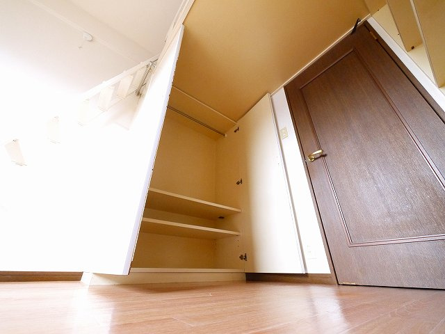 シティパレスやすらぎの道Ｐ５の収納|収納のためのスペースです