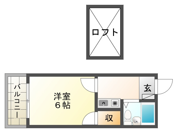 ブランフルールの間取り