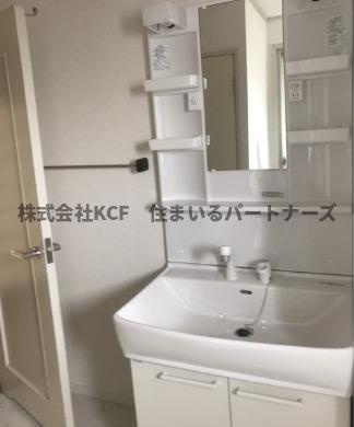 サザンコート久留米の洗面所|使いやすい洗面所です