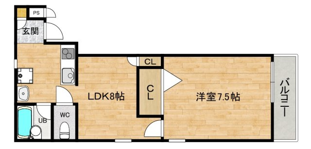 【間取り】 | パレ北昭和