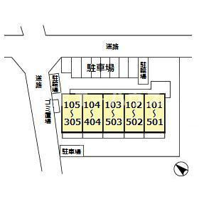 千葉市花見川区幕張本郷６丁目の賃貸マンションの区画図