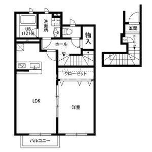 アスピリア SanteⅢの間取り