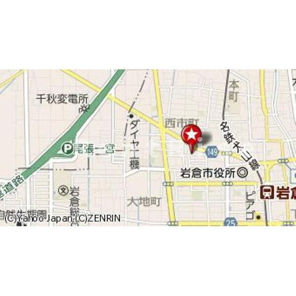 アスピリア SanteⅢの地図