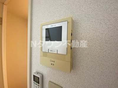 【セキュリティ】 | シェモア千種公園 | モニター付きインターフォンです。