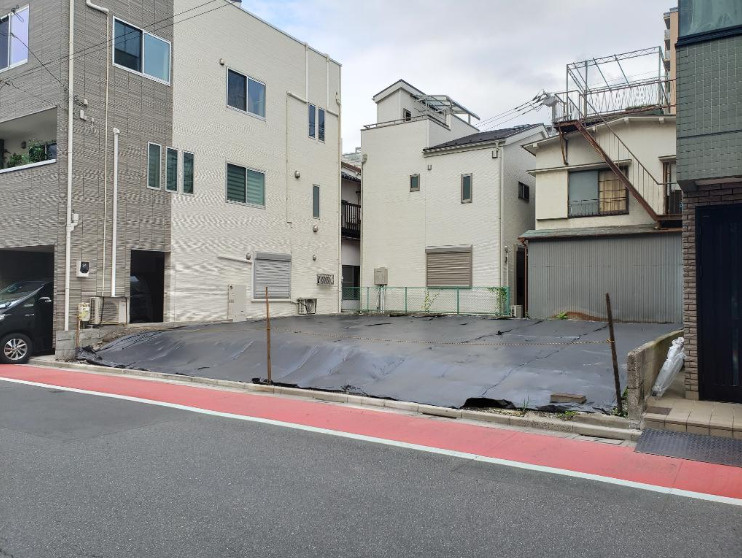 台東区橋場１丁目の売地の外観