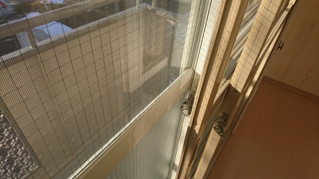 ゼルコバレジデンスA棟のバルコニー