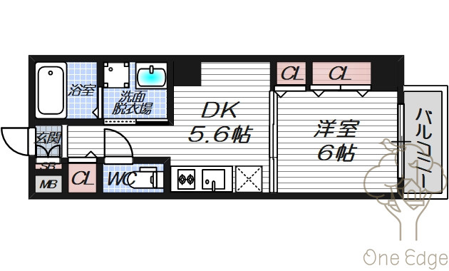 ボナール河の間取り
