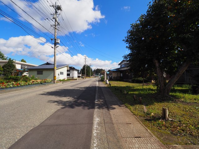 【外観】 | 【建築条件なし】大仙市大曲西根 761.9坪 県道36号大曲大森羽後線に面した店舗・事務所・工場・アパート・事業用・投資用土地
