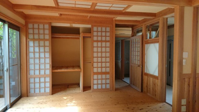 【収納】 | 新千葉戸建貸家 | 1階無垢の間、大容量収納です！