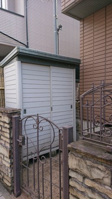 【設備】 | 新千葉戸建貸家 | 物置付（残置物となります）