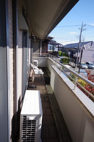 宇都宮市中今泉４丁目　中古戸建のバルコニー|南向きの明るいバルコニー