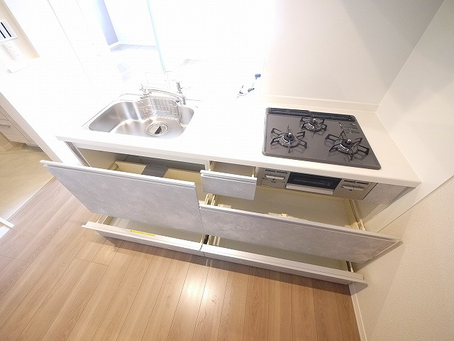 ＳｈａＭａｉｓｏｎ　ＦｏｒｅｓｔａⅠのキッチン|お料理しやすいキッチンです