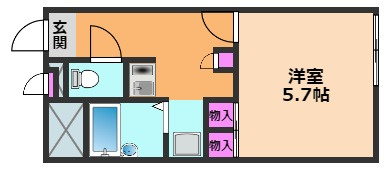 【間取り】 | レオパレス銀河