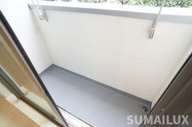 G-smart坪井のバルコニー