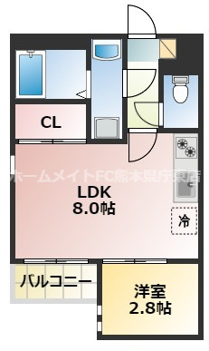 G-smart坪井の間取り