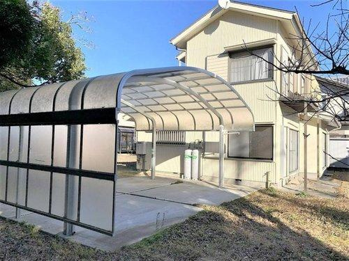 売中古戸建　磐田市一言の駐車場|あると助かるカーポート。