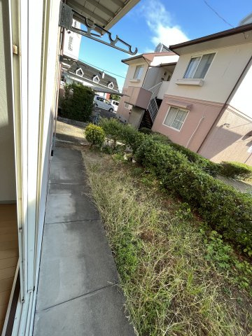 アメニティハイム本郷Dの庭