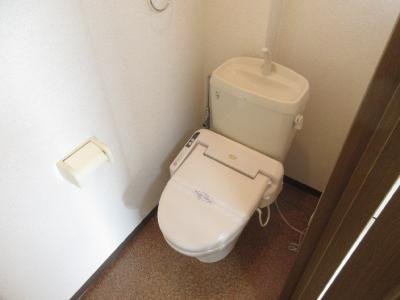 カーサ花園のトイレ|温水洗浄便座