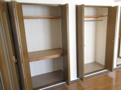カーサ花園の収納|大型クローゼット