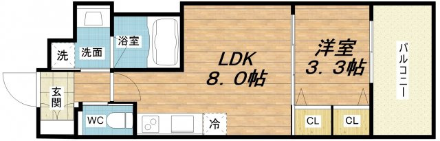 【間取り】 | スプランディッド中之島DUE
