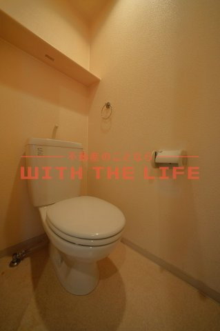 クレフラスト試験場前駅南【キャッシュバック対象物件】のトイレ|清潔感のあるトイレです