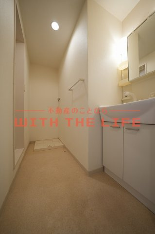 クレフラスト試験場前駅南【キャッシュバック対象物件】の洗面所|使いやすい洗面所です
