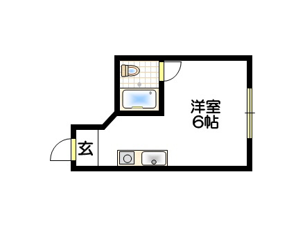 西尾ビルの間取り