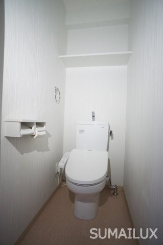 熊本市中央区新屋敷２丁目の賃貸マンションのトイレ