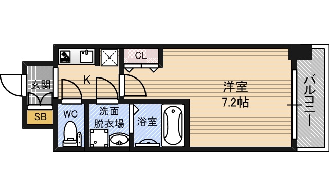 【間取り】 | S-RESIDENCE新大阪WEST