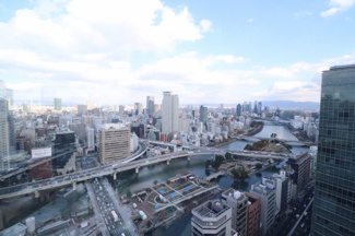【展望】 | 北浜ミッドタワー | 【物件からの眺望】30階、東北角住戸からの眺望です。中之島公園を見渡すビューが◎です！