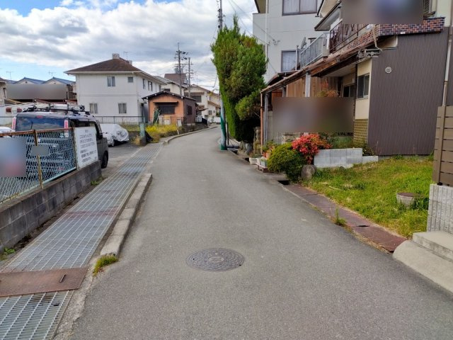 【前面道路含む現地写真】 | 篠町柏原川原垣内 建築条件無し売土地