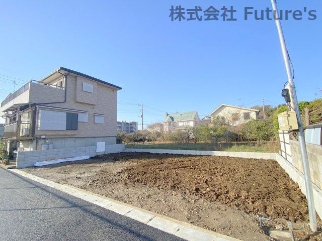 松戸市大橋　新築戸建　全1棟の外観|現地写真になります。