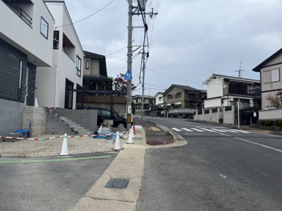 【前面道路含む現地写真】 | 城陽市寺田尼塚　新築戸建