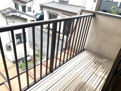 【バルコニー】 | 川原ハイツ | 南西向き
