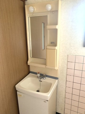 【洗面所】 | 川原ハイツ | 洗面化粧台