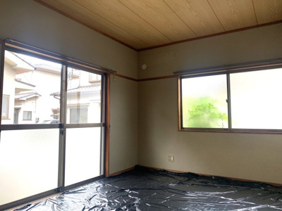 【寝室】 | 川原ハイツ | 和室6帖