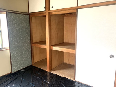 【収納】 | 川原ハイツ | 和室6帖の押入