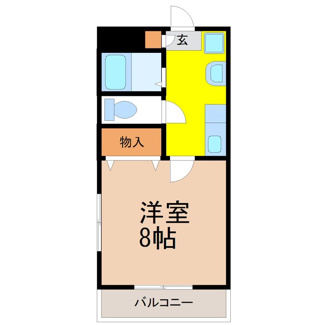 【間取り】 | グリーンハイツ２